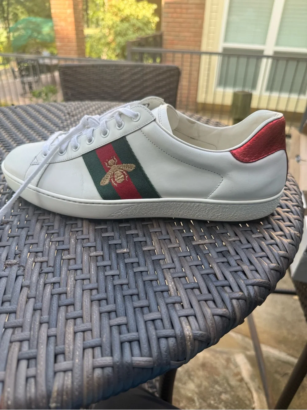 Authentic Gucci Ace/ Authentication Report Gucci Ace Bee Sneakers – US 13